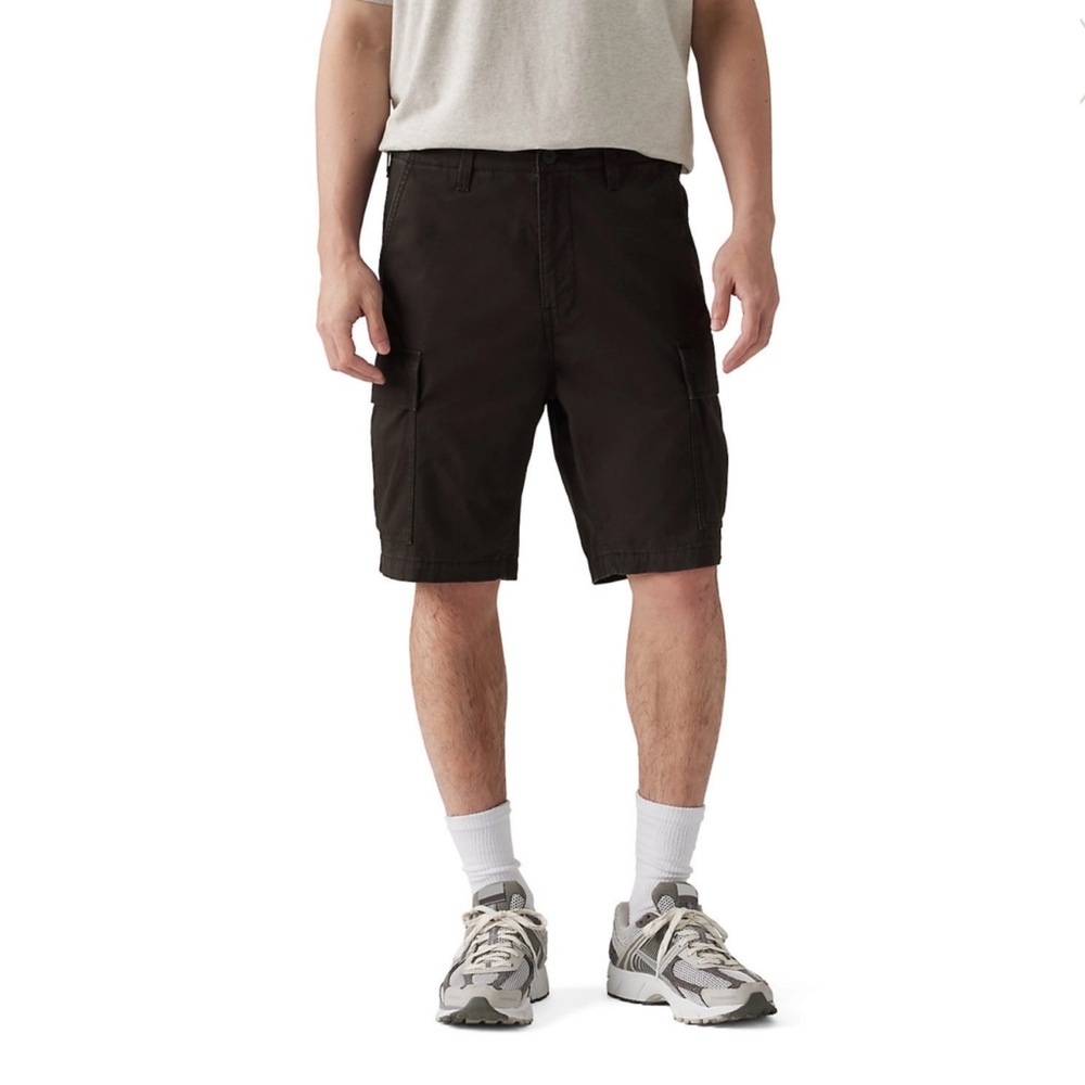 Levi's NWT Black Carrier Cargo Shorts for Men Size 30